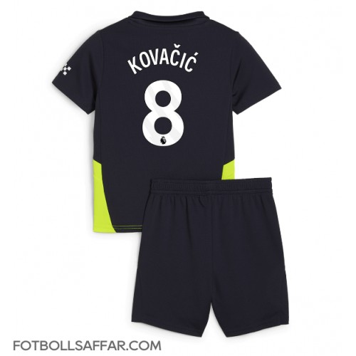 Manchester City Mateo Kovacic #8 Bortadräkt Barn 2024-25 Kortärmad (+ Korta byxor)